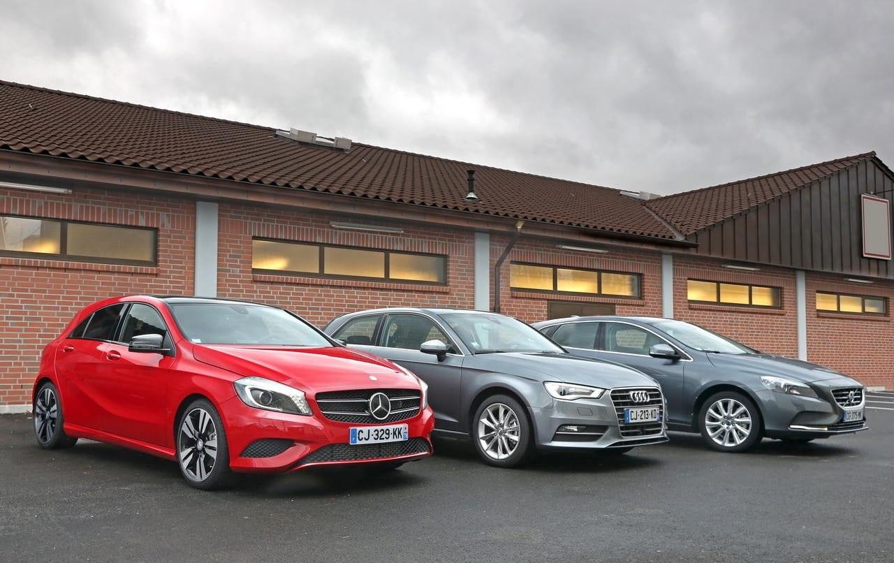 Mercedes A, BMW 1, Volvo V40, Audi A3 Karşılaştırması kapak görseli